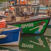 Buy canvas prints of Brixham fishing boats  by Ian Stone