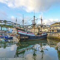 Buy canvas prints of Majestic Brixham Harbour by Ian Stone