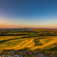 Buy canvas prints of Majestic Brentor Sunset by Ian Stone
