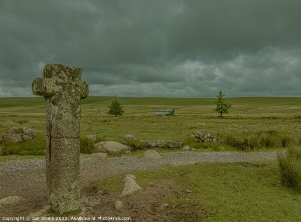Nun’s Cross, Dartmoor. Picture Board by Ian Stone
