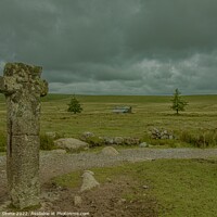 Buy canvas prints of Nun’s Cross, Dartmoor. by Ian Stone
