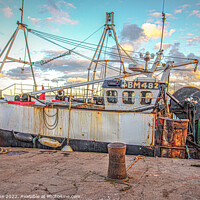 Buy canvas prints of Torquay Fishing boat by Ian Stone