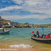 Buy canvas prints of Salcombe panorama  by Ian Stone