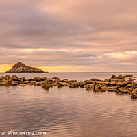Buy canvas prints of Thatcher Rock Panorama   by Ian Stone