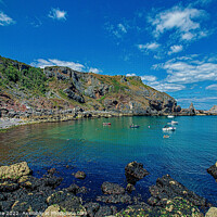 Buy canvas prints of Ansteys Cove Torquay  by Ian Stone