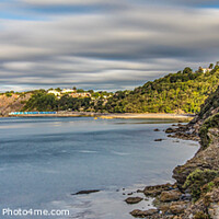 Buy canvas prints of Meadfoot and Torbay from Thatcher Point (panorama) by Ian Stone