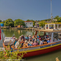 Buy canvas prints of Ferry boat to Salcombe  by Ian Stone