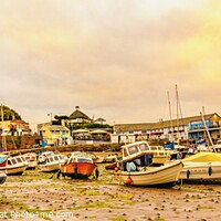 Buy canvas prints of Paignton Harbour, (panorama) by Ian Stone