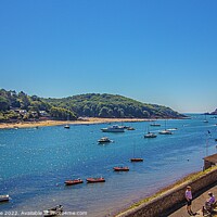 Buy canvas prints of Summertime at Beautiful Salcombe by Ian Stone