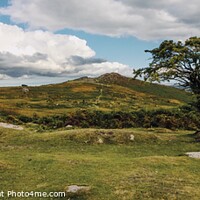 Buy canvas prints of Dartmoor panorama  by Ian Stone