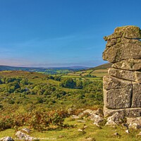 Buy canvas prints of Bowerman’s nose Tor by Ian Stone