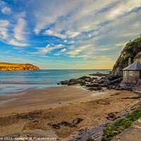 Buy canvas prints of Mothecombe beach  by Ian Stone
