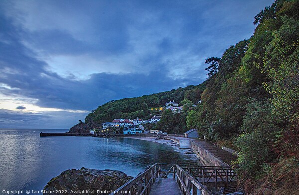 Babbacombe beach at dawn  Picture Board by Ian Stone