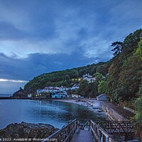 Buy canvas prints of Babbacombe beach at dawn  by Ian Stone