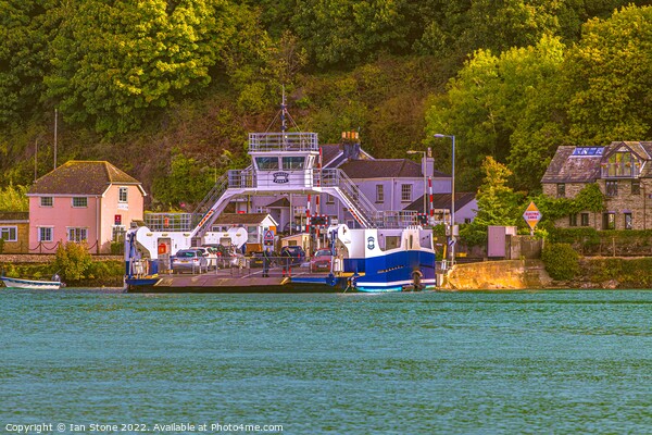 Dartmouth to Kingswear Ferry  Picture Board by Ian Stone