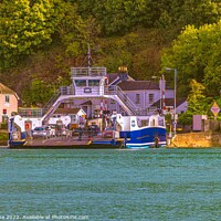 Buy canvas prints of Dartmouth to Kingswear Ferry  by Ian Stone