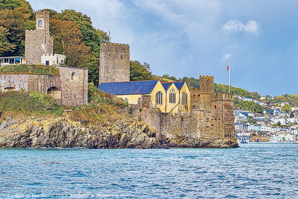 Autumn at Dartmouth Castle  Picture Board by Ian Stone
