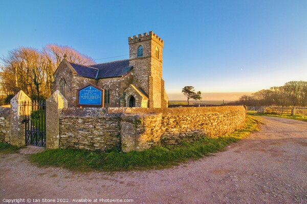 St. Peter’s Church, Buckland-Tout-Saints. Picture Board by Ian Stone