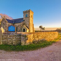 Buy canvas prints of St. Peter’s Church, Buckland-Tout-Saints. by Ian Stone