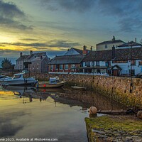 Buy canvas prints of Serenity at Cockwood Harbour by Ian Stone