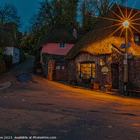 Buy canvas prints of Enchanting Sunrise at Cockington Village by Ian Stone