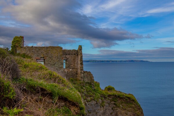 Lost village of Hallsands. Picture Board by Ian Stone