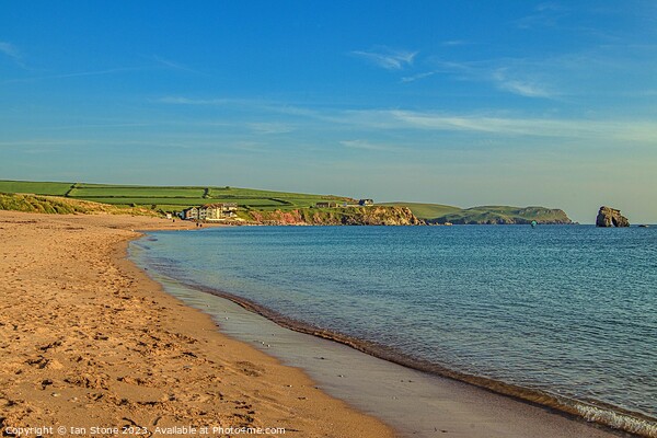Thurlestone and South Milton Sands. Picture Board by Ian Stone