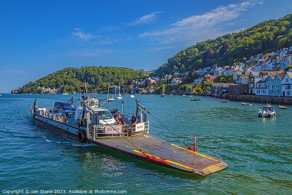 Dartmouth Lower Ferry  Picture Board by Ian Stone