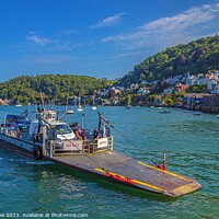 Buy canvas prints of Dartmouth Lower Ferry  by Ian Stone