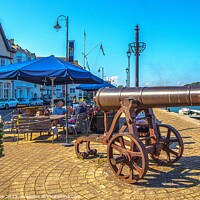 Buy canvas prints of Crimean Canon  by Ian Stone