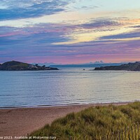 Buy canvas prints of Burgh Island from Bantham beach. by Ian Stone