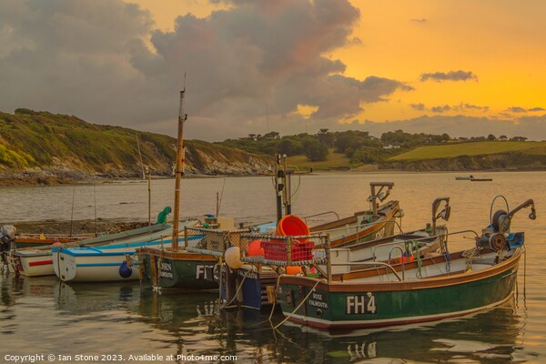 Cornish Fishing Boats  Picture Board by Ian Stone