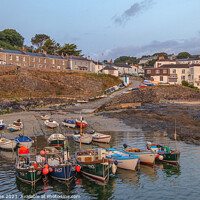 Buy canvas prints of Portscatho fishing village  by Ian Stone