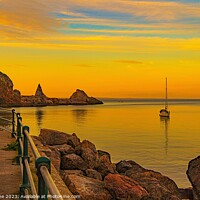 Buy canvas prints of Sunrise at Anstey’s Cove  by Ian Stone