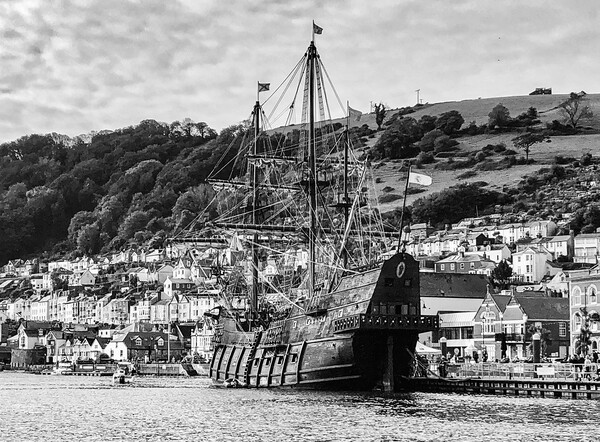 Spanish Galleon at Dartmouth  Picture Board by Ian Stone