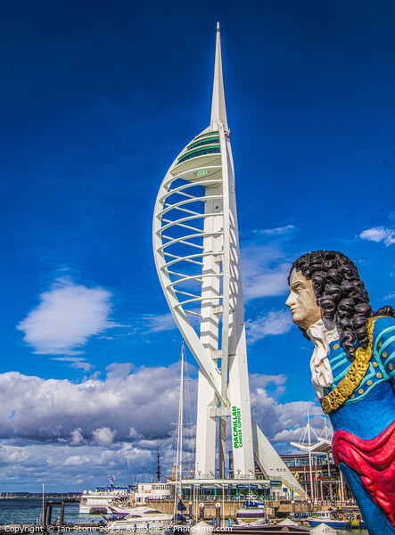 Spinnaker Tower Picture Board by Ian Stone