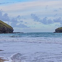 Buy canvas prints of Gull Rock,Portreath Beach by Ian Stone