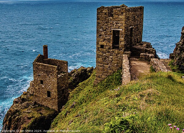 Botallack Tin Mine  Picture Board by Ian Stone