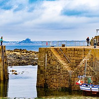 Buy canvas prints of Serene Seaside Escape by Ian Stone