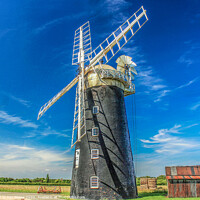 Buy canvas prints of Windmill  by Ian Stone