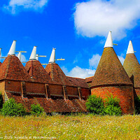 Buy canvas prints of Oast  house by Ian Stone