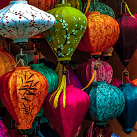 Buy canvas prints of Lanterns of Vietnam  by Ian Stone