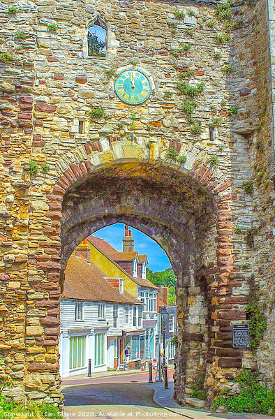 Timeless Beauty Landgate Arch in Rye Picture Board by Ian Stone