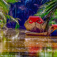 Buy canvas prints of Serene Vietnam River Oasis by Ian Stone