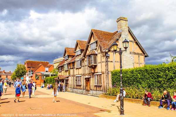 Shakespeare’s birthplace  Picture Board by Ian Stone