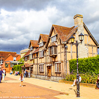 Buy canvas prints of Shakespeare’s birthplace  by Ian Stone