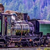 Buy canvas prints of Welsh Highland Railway,North Wales. by Ian Stone