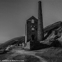 Buy canvas prints of Pump house in Cornwall  by Ian Stone
