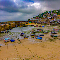 Buy canvas prints of Mousehole in Cornwall  by Ian Stone
