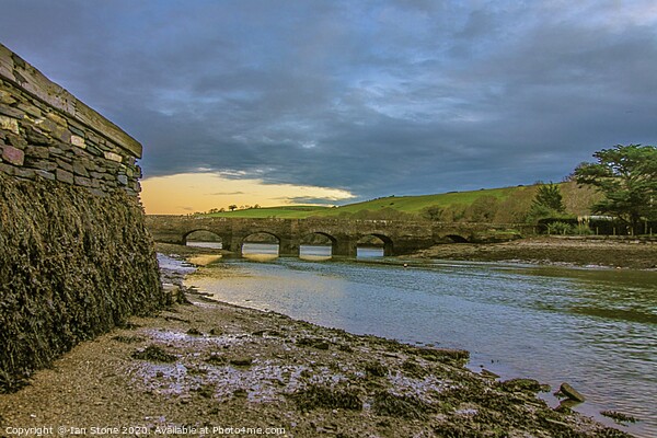 Bowcombe Bridge, Devon. Picture Board by Ian Stone